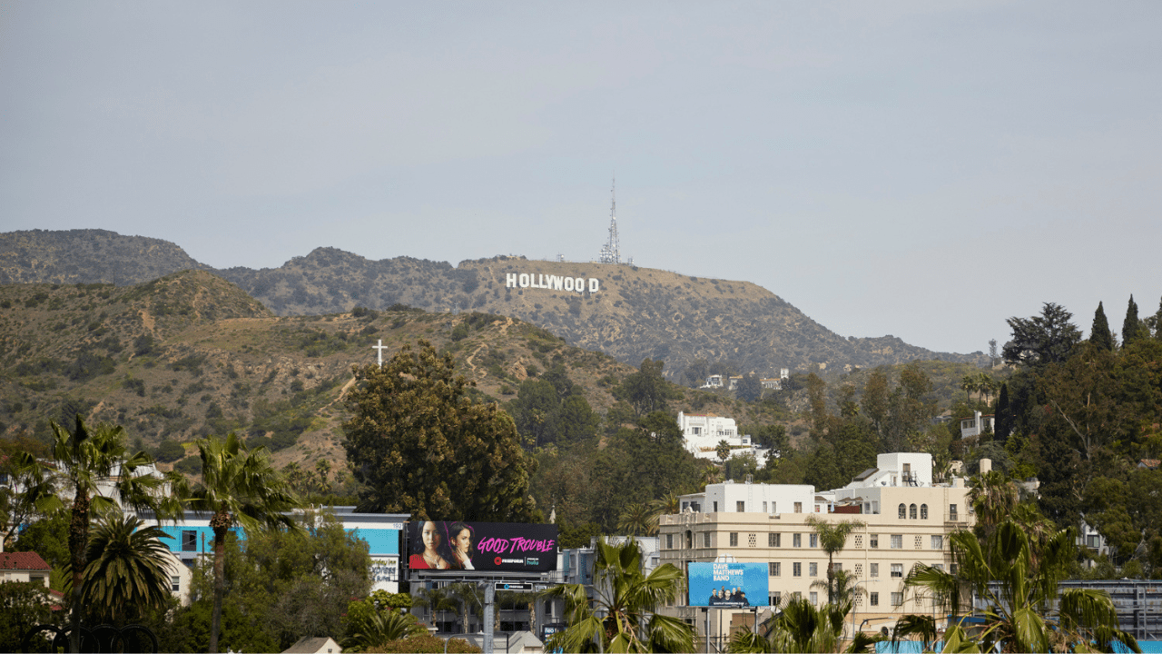 Hollywood sign