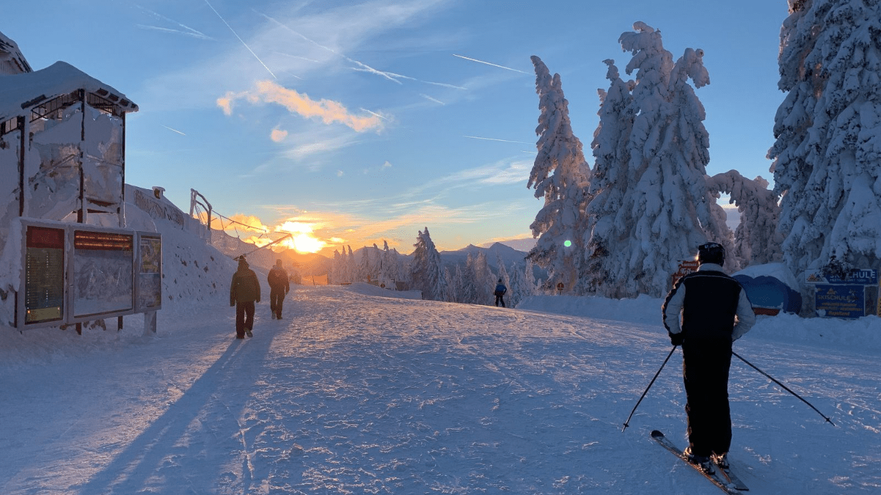 skiing event