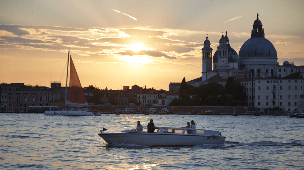 Venice incentive event boat