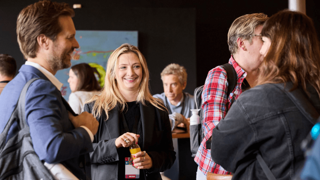 event attendees networking